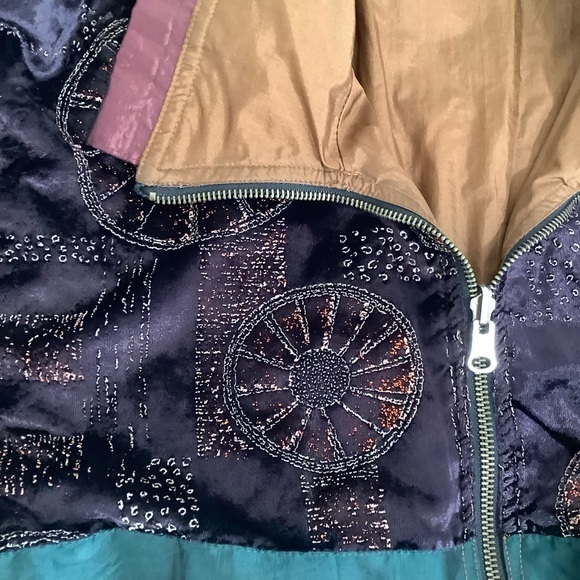 Vintage 80’s Chili Pepper reversible parachute tracksuit jacket size Small RARE - Picture 11 of 13